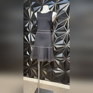 Anne Klein Black Sleeveless Mini Dress